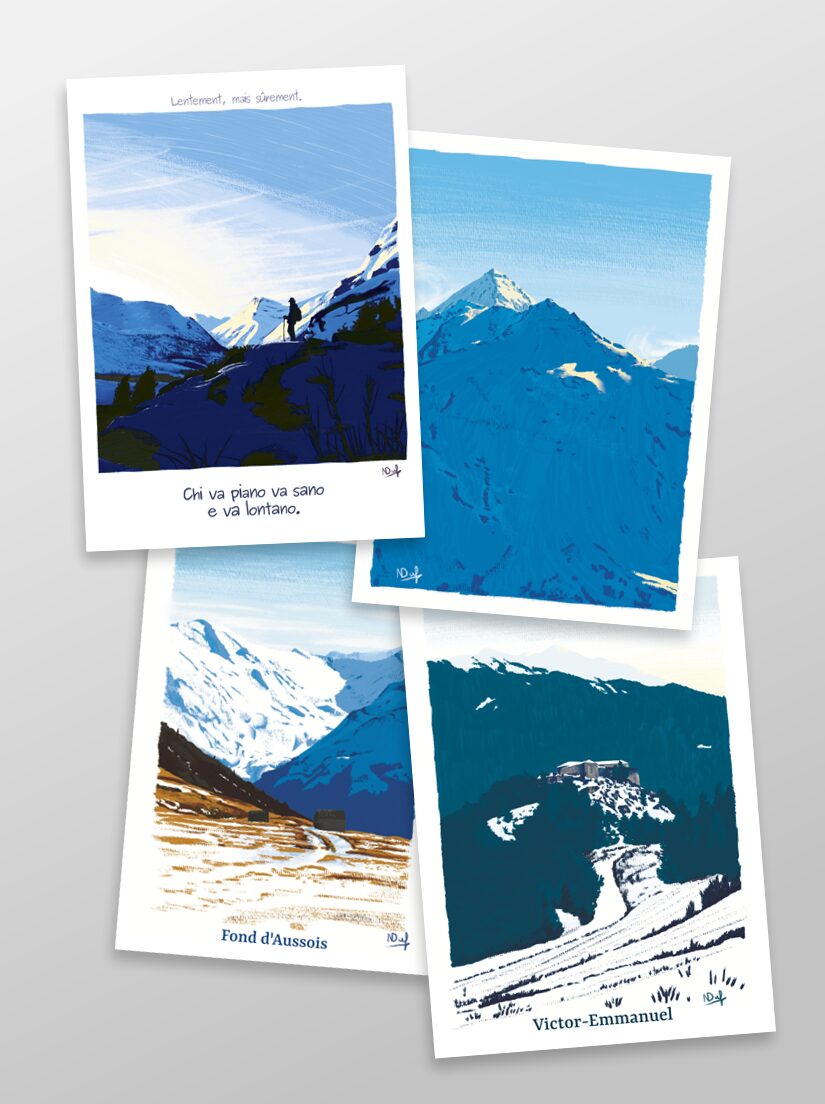 Postcard bundle